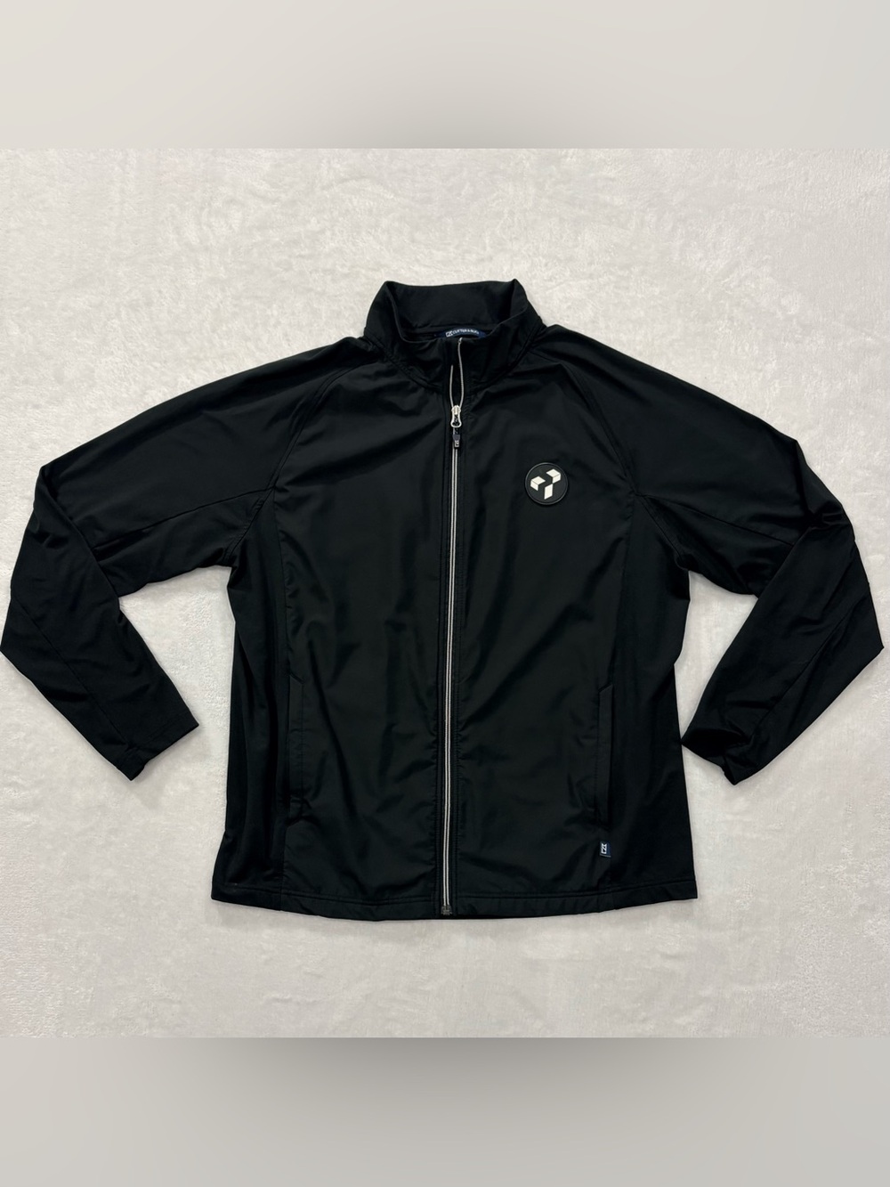 Cutter & Buck Black Full Zip Jacket Men’s Size L